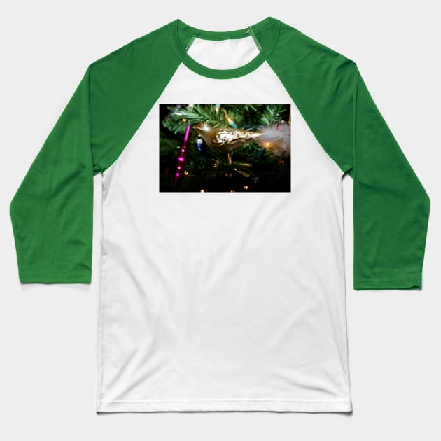 Christmas Ornament 1 Baseball T-Shirt by Rob Johnson Photography